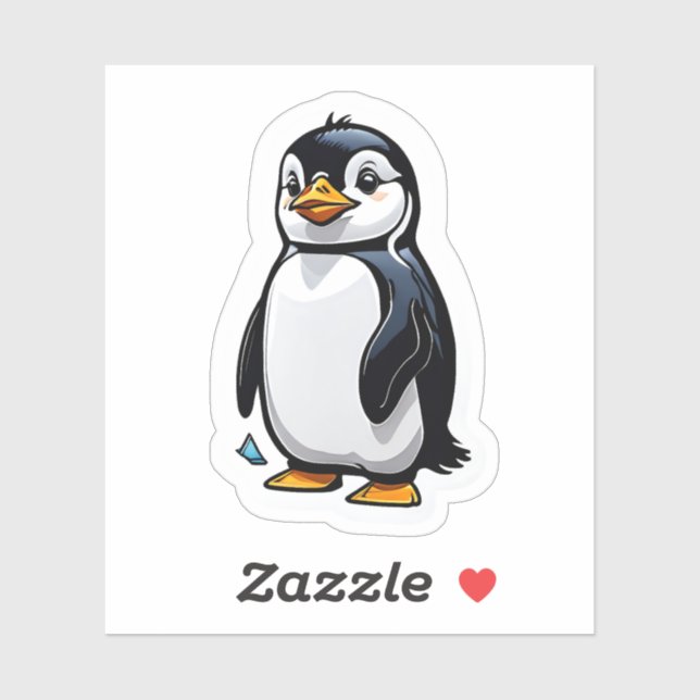 Cute Standing Penguin (Sheet)