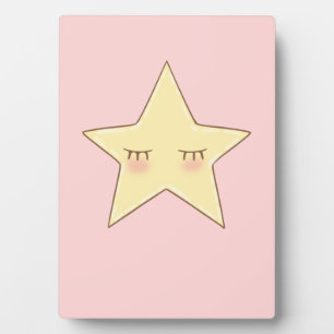 Cute star plaque