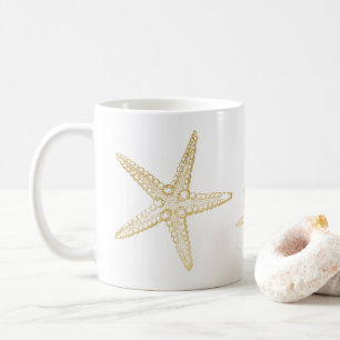 Cute Starfish Beach Seashell Lover Mug