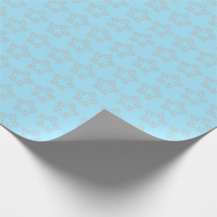 Cute Starfish Seamless Pattern Wrapping Paper