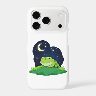 Cute Stargazing Frog Kawaii Night Sky Design