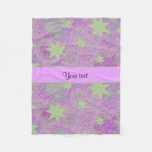 Cute Stars Fleece Blanket