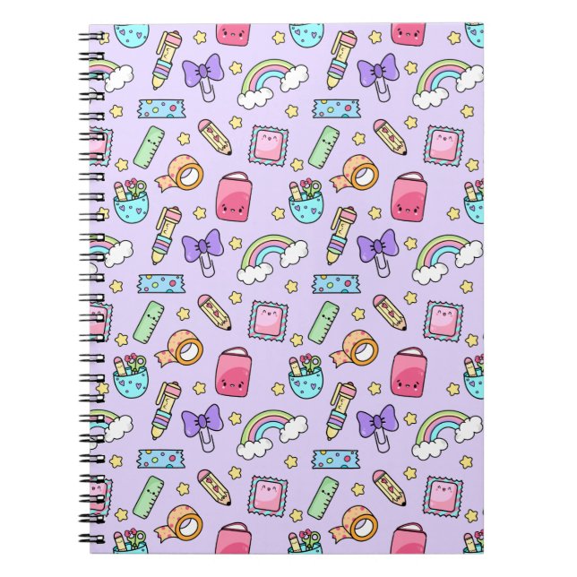 Cute Stationary Themed Notebook (Front)