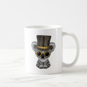 Cute Steampunk Baby Koala Bear Coffee Mug