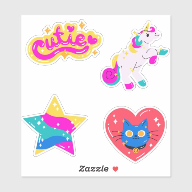 Cute Sticker (Sheet)