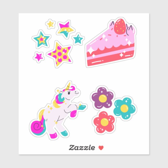 Cute Sticker (Sheet)
