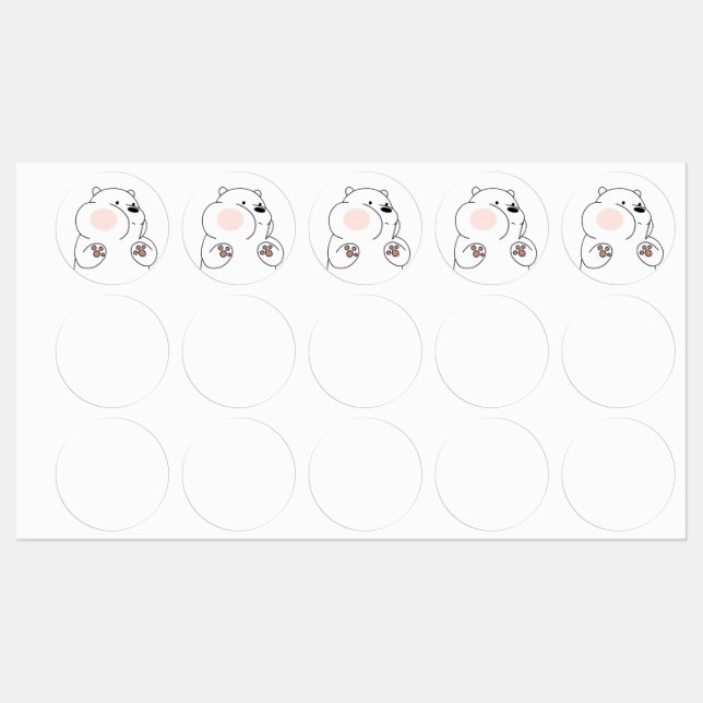 Cute stickers (Sheet)