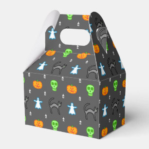 Cute Stitched Style Halloween Characters Favour Box