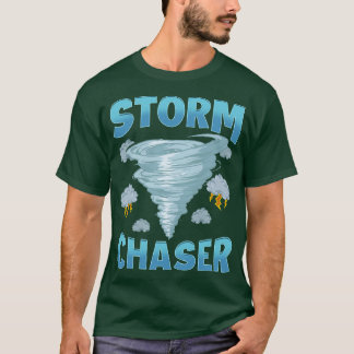 Cute Storm Chaser Severe Weather Tornado Hurricane T-Shirt
