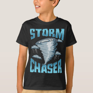 Cute Storm Chaser Severe Weather Tornado Obsessed T-Shirt