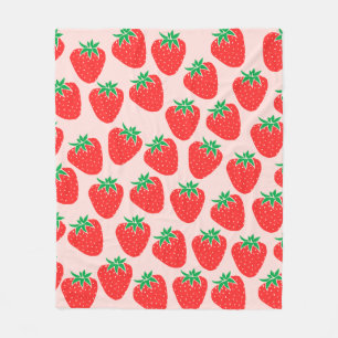 Cute Strawberries Blanket