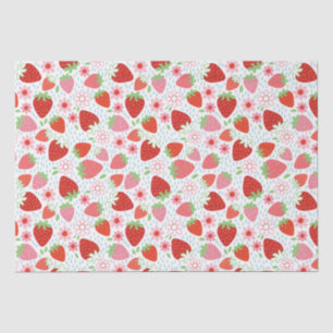Cute Strawberry Berry Sweet  Tissue Paper