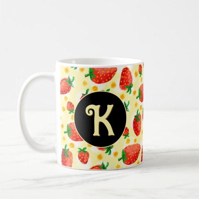 Cute Strawberry Coffee Mug (Left)