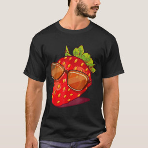 Cute Strawberry Fruit Lover Aesthetic Summer Gift T-Shirt