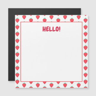 Cute Strawberry Kawaii Lover Aesthetic Pattern