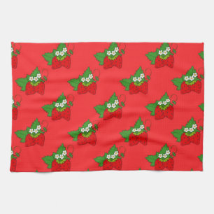Cute Strawberry Kitchen Towel