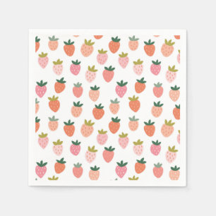 Cute Strawberry  Napkin