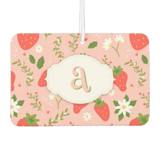 Cute Strawberry Pattern Air Freshener