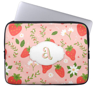 Cute Strawberry Pattern Electronics Bag