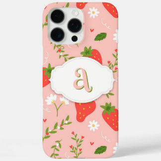 Cute Strawberry Pattern iPhone / iPad case