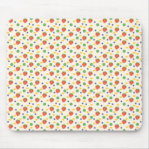 Cute Strawberry Pattern Mouse Pad