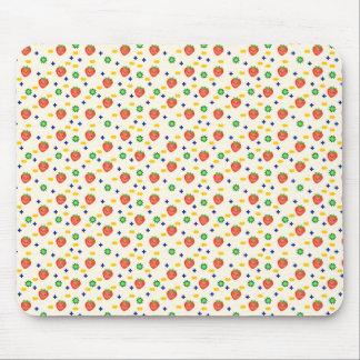 Cute Strawberry Pattern Mouse Pad