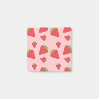Cute Strawberry Pattern  Post-it Notes
