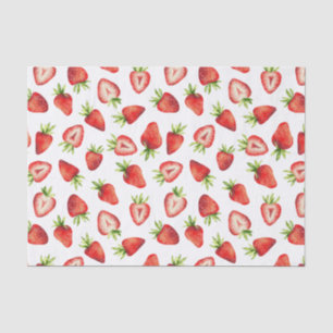 Cute Strawberry Pattern Tissue Paper