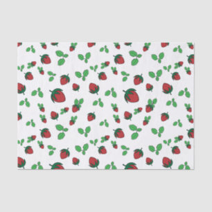 Cute Strawberry Pattern  Tissue Paper