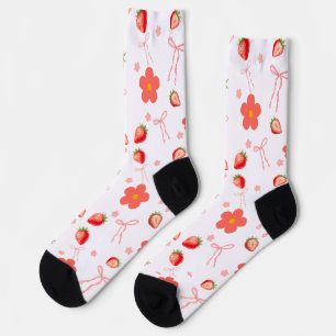Cute Strawberry Socks
