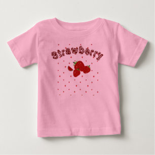Cute Strawberry Summer Baby T-Shirt