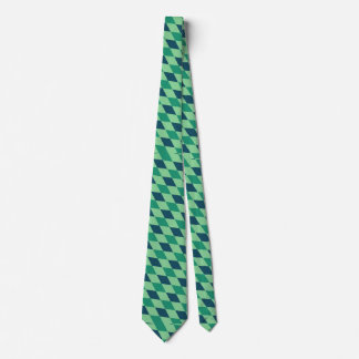 Cute Stripe Green Pink  Tie