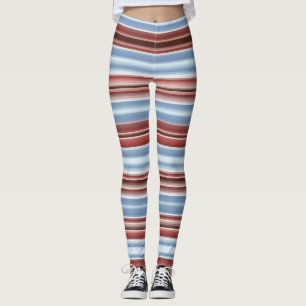 Cute Stripe Leggings Long