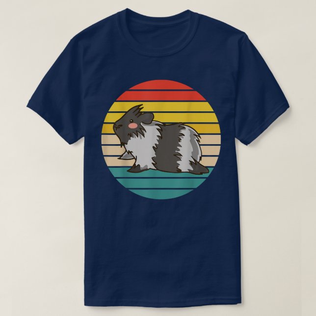 Cute Striped Guinea Pig  T-Shirt (Design Front)