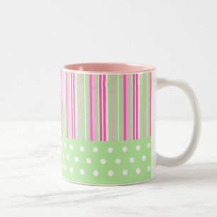 Cute Stripes and Polka Dots mug