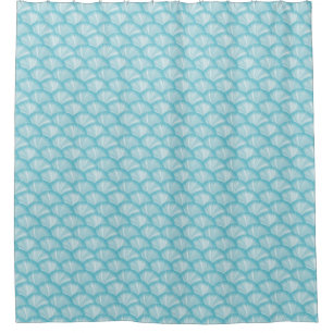 CUTE Stylish Blue Pattern Shower Curtain