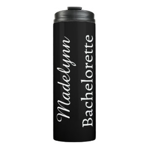 Cute Stylish Personalised Bridesmaid  Thermal Tumb Thermal Tumbler
