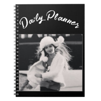 Cute , Stylish, Simple, Unique Photo Daily Planner Notebook
