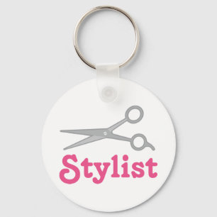 Cute Stylist Key Ring
