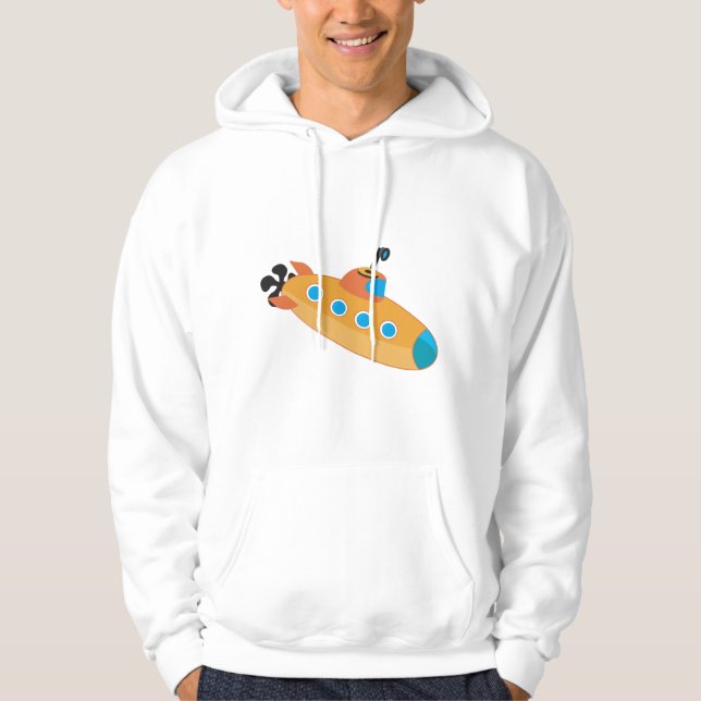 Cute Submarine Hoodie (Front)
