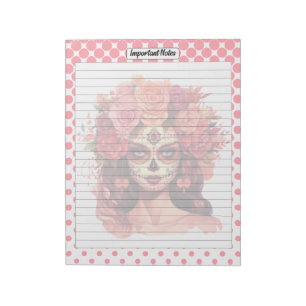 Cute Sugar Skull Important Notes