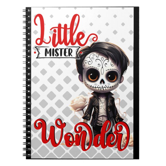 Cute Sugar Skull  Notebook (Front)