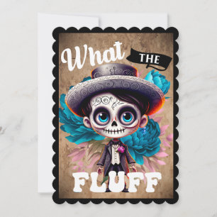 Cute Sugar Skull  Thank You Card