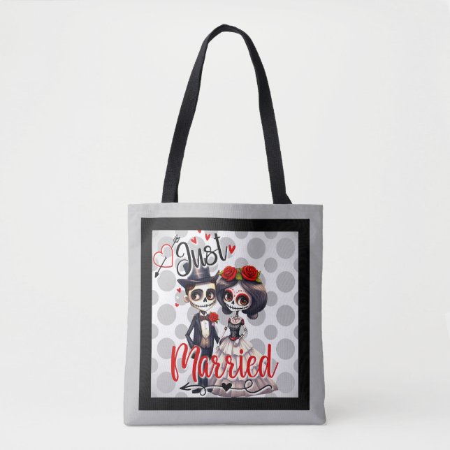 Cute Sugar Skull  Tote Bag (Front)