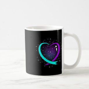Cute Suicide Awareness Heart Happy Support Graphic Coffee Mug