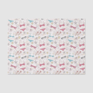Cute Summer Abstract Pattern Tissue Paper