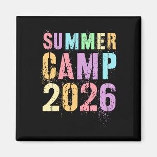 Cute summer camp 2026 camping staff director smore magnet