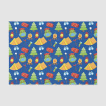 Cute Summer Camp Pattern