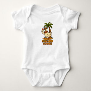Cute Summer Goose Baby Bodysuit