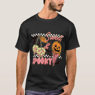 Cute Summer Halloween Funny Ice Cream Cherry Sweet T-Shirt
